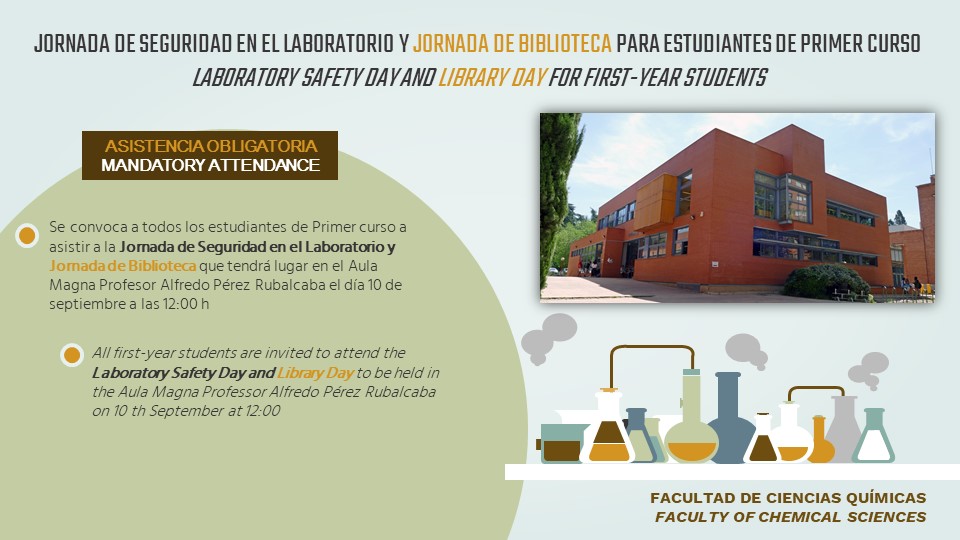 Jornada de Biblioteca y Jornada de Seguridad en el Laboratorio